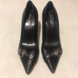 Maripe Leather heels